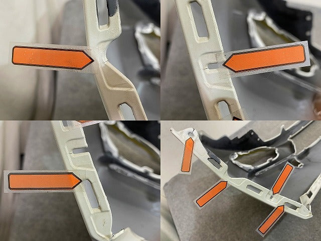フィット GK3/GK4/GK5/GK6/GP5/GP6 純正 後期 フロント バンパー 71101-T5A-J500 ホワイト ソリッド ホンダ(150917)