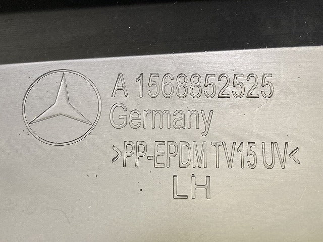 新品!GLAクラス X156 純正 左 フロント バンパースポイラー LH A1568852525 1568852525 素地 メルセデスベンツ(150922)