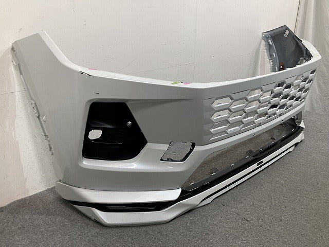 RAV4 ラブ4 60系/AXAN64 純正 フロント 71711-80P0バンパー スポイラーソナー付 52119-42E00/10/20/30/40/50 ホワイトパール 089(150926)