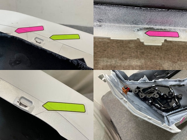 RAV4 ラブ4 60系/AXAN64 純正 フロント 71711-80P0バンパー スポイラーソナー付 52119-42E00/10/20/30/40/50 ホワイトパール 089(150926)