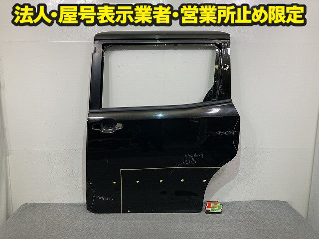 ヴォクシー/ノア 80系/ZRR80/ZRR85/ZWR80 純正 左 リア スライド ドア LH イナズマスパーキングブラックガラスフレーク 224 トヨタ(150927)