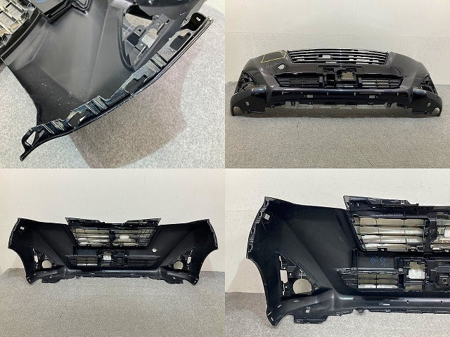 ルーミー M900A/M910A 純正 フロント バンパー グリル付 Fバンパー 52119-B1350/60-B1280 ブラックマイカメタリック X07 トヨタ(150936)