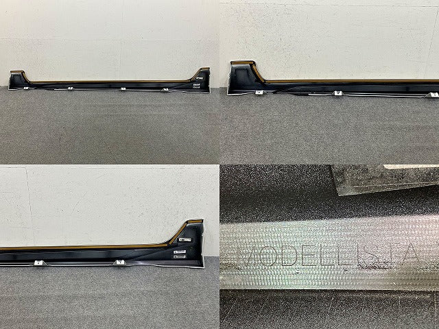 新品!プリウス 50系/ZVW50/ZVW51/ZVW55 純正 右 サイドステップ/サイドスカート モデリスタ D2611-50110-A0 ホワイトパール 070(150942)