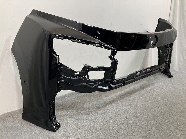 ヴォクシー VOXY 90系/ZWR90W/ZWR95W/MZRA90W/MZRA95W 純正 フロント バンパー Fバンパー 52119-V1010/20 ブラックマイカ 218(150956)