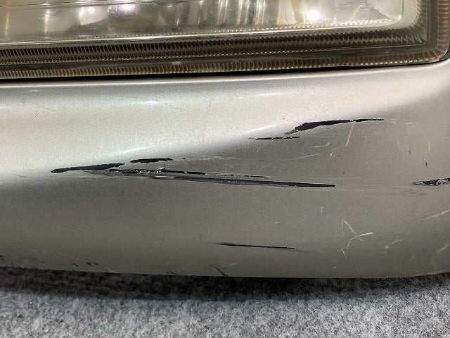 ムーヴ コンテ L575S/L585S 純正 フロント バンパー コーナーポール フォグ付 52119-B2800 シャンパンゴールド T23 ダイハツ(150957)