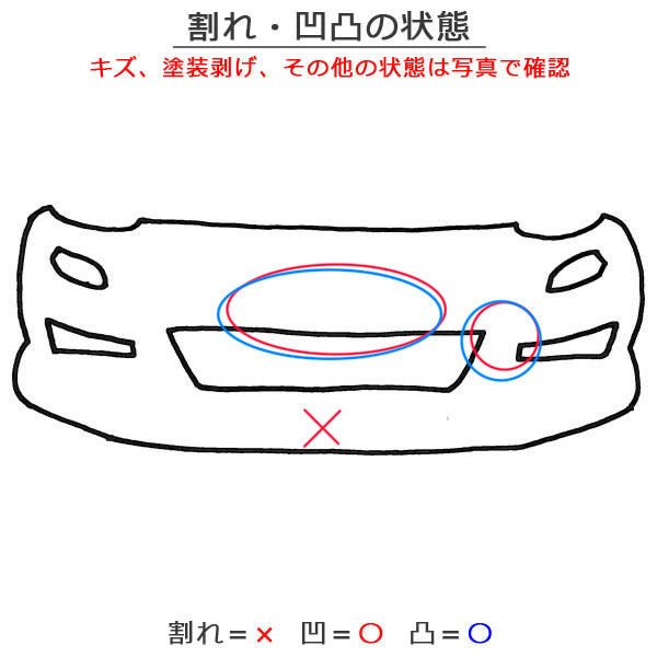 ハリアー 80系/MXUA80/MXUA85/AXUH80/AXUH85 純正 フロント バンパー スポイラー グリル付 52119-48830 ブラック 202 トヨタ(150959)