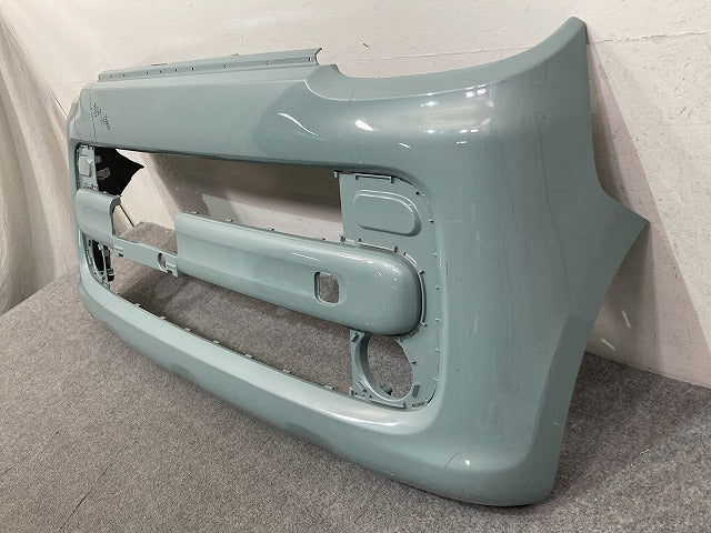 スペーシア/フレアワゴン MK53S/MM53S 純正 フロント バンパー Fバンパー 71711-79R0 オフブルーメタリック ZVW スズキ(150964)
