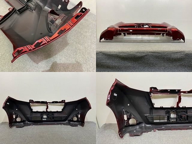 ルーミー/カスタム M900A/M910A 純正 フロント バンパー ロアグリル付 Fバンパー 52119-B1350/60 /52119-B1280 レッド R67 トヨタ(150973)
