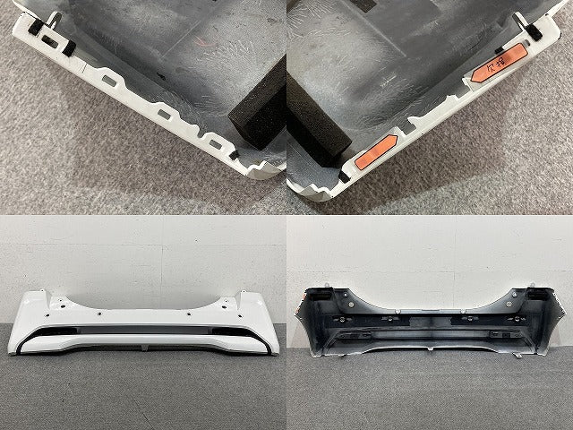 ルークス ハイウェイスター B44A/B45A/B47A/B48A 純正 リア バンパー Rバンパー 85022 7NA-0 ホワイトパール QBB 日産(150996)
