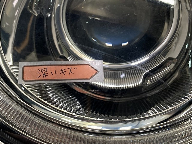 ハスラー MR31S/MR41S 純正 左 ヘッドライト/ランプ レベライザーキセノン HID ICHIKOH 1874 35320-65P15 スズキ(150997)