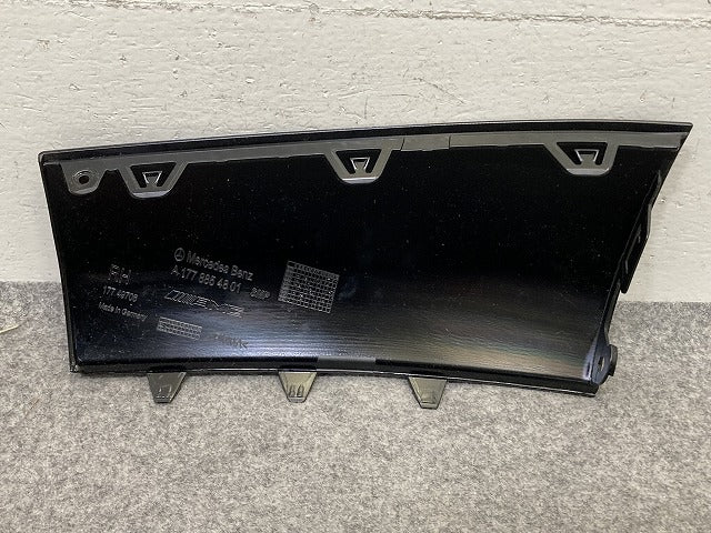 新品!Aクラス W177/AMG 純正 右 リア バンパー ロア サイドトリム 右下 A177 885 48 01 1778854801 ブラック メルセデスベンツ(151008)