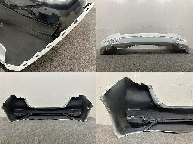 フィット GK3/GK4/GK5/GK6/GP5/GP6 純正 後期 リア バンパー Fバンパー 71501-T5A-J500 タフタホワイトIII NH906 ホンダ(151010)