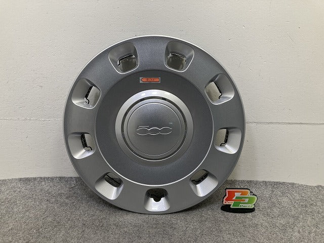 新品!500 31212/31209 純正 14インチ ホイールキャップ ホイールカバー 1枚 51787644 68196125AA シルバー フィアット(151011)