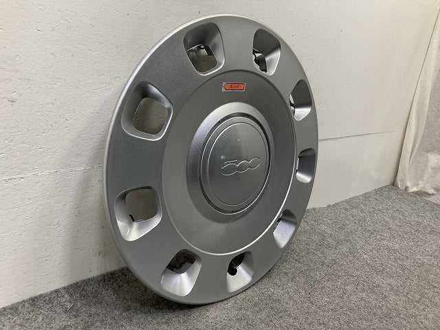 新品!500 31212/31209 純正 14インチ ホイールキャップ ホイールカバー 1枚 51787644 68196125AA シルバー フィアット(151011)
