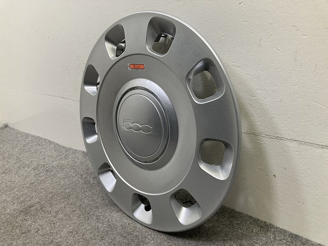 新品!500 31212/31209 純正 14インチ ホイールキャップ ホイールカバー 1枚 51787644 68196125AA シルバー フィアット(151011)