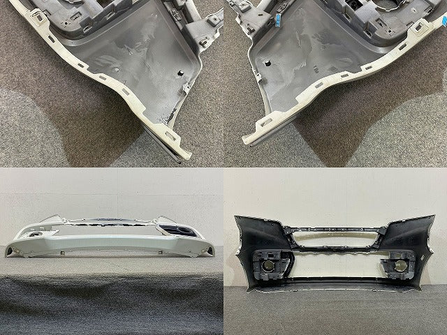 スペーシア カスタム MK53S 純正 フロント バンパー Fバンパー 71711 79R5 ピュアホワイトパール ZVR スズキ(151016)