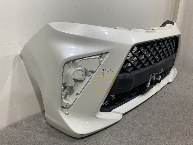 ルーミー/トール M900A/M910A/M900S/M910S 純正 後期 フロント バンパー グリル付 Fバンパー 52119-B1440 パールホワイトIII W24(151043)