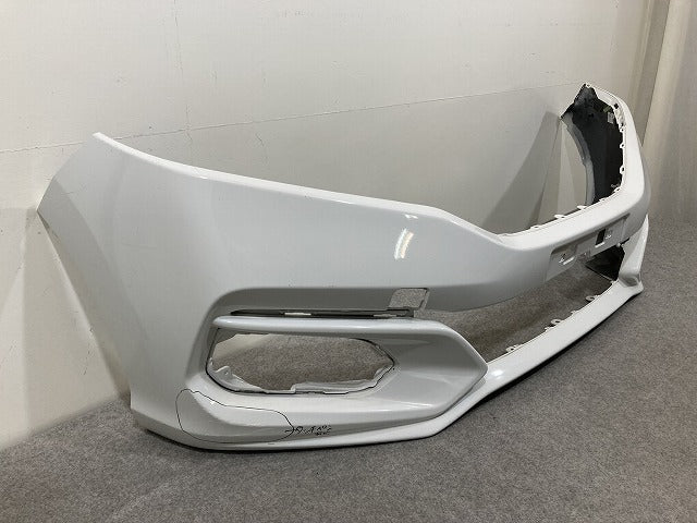 フィット GK3/GK4/GK5/GK6/GP5/GP6 純正 後期 フロント バンパー Fバンパー 71101-T5A-J500 タフタホワイトIII NH906 ホンダ(151045)