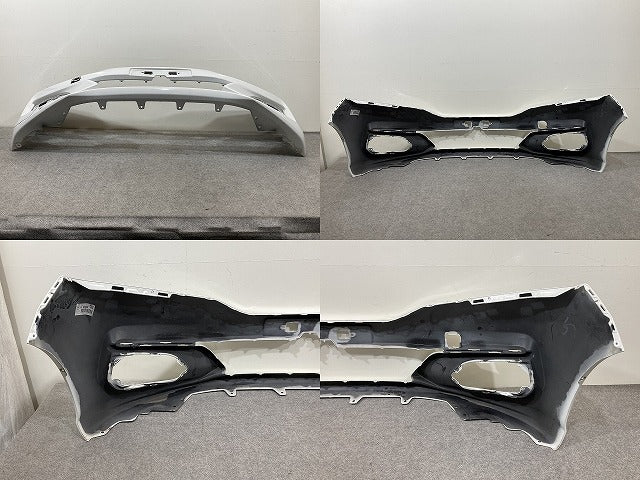フィット GK3/GK4/GK5/GK6/GP5/GP6 純正 後期 フロント バンパー Fバンパー 71101-T5A-J500 タフタホワイトIII NH906 ホンダ(151045)
