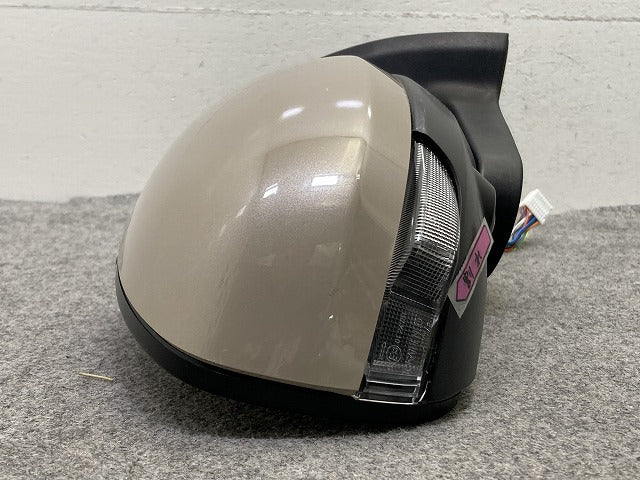 ライズ A200A/A210A/A201A/A202A 純正 右 ドアミラー 14線 ウインカーカメラ付 Murakami J104/21107 ナチュラルベージュマイカ T32(151092)