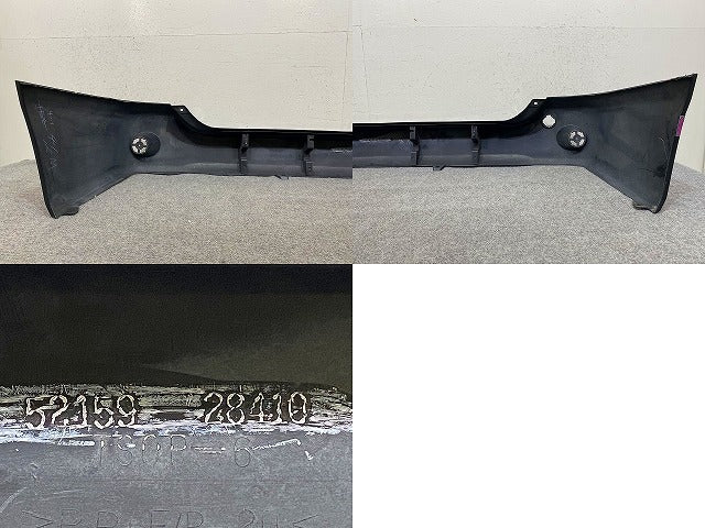 ヴォクシー/ノア 60系/AZR60G/AZR65G 純正 リア バンパー Rバンパー 52159-28410 ダークグレーマイカメタリック 1E2 トヨタ(151093)