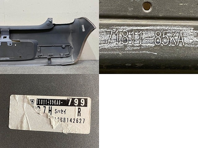 ラパン ショコラ HE22S 純正 リア バンパー Rバンパー 71811-85KA シャンパンピンクパールメタリック ZVF スズキ(151119)