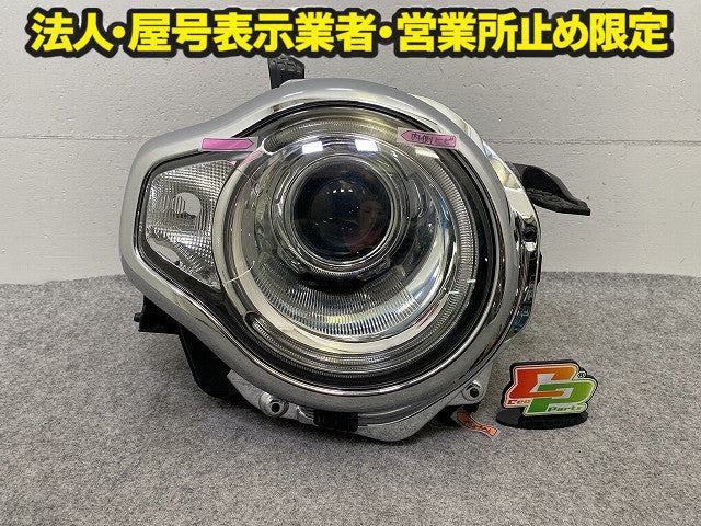 ハスラー MR31S/MR41S 純正 右 ヘッドライト/ランプ キセノン HID AFS無 レベライザー RH ICHIKOH 1874 35120-65P15 メッキ スズキ(151126)