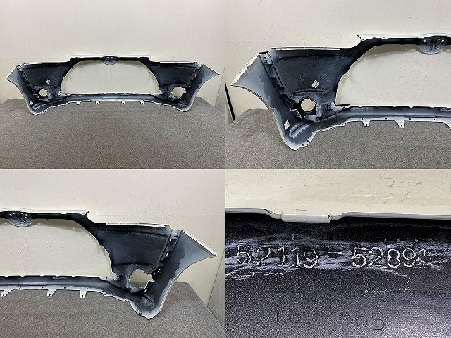 シエンタ 170系/NSP170G/NCP175G/NHP170G 純正 前期 フロント バンパー Fバンパー 52119-52891 ホワイトパール 070 トヨタ(151143)