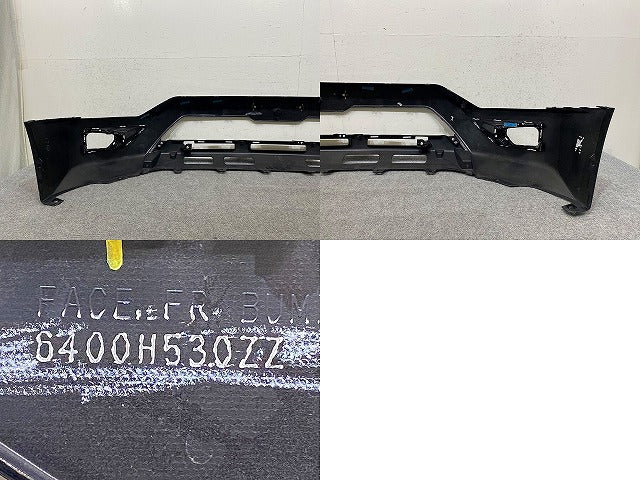 デリカD:5/D5 CV1W/CV2W/CV4W/CV5W 純正 後期 フロント バンパー Fバンパー 6400H530ZZ ブラック 三菱(151148)
