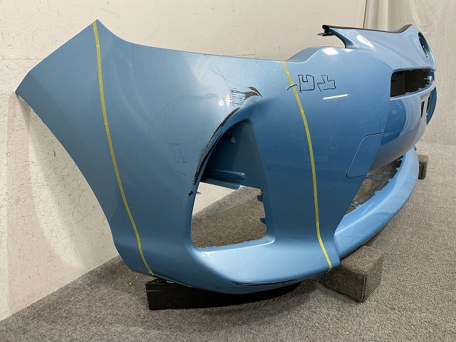 アクア/AQUA NHP10 純正 前期 フロント バンパー Fバンパー 52119-52620 クールソーダメタリック 8V7 トヨタ(151150)