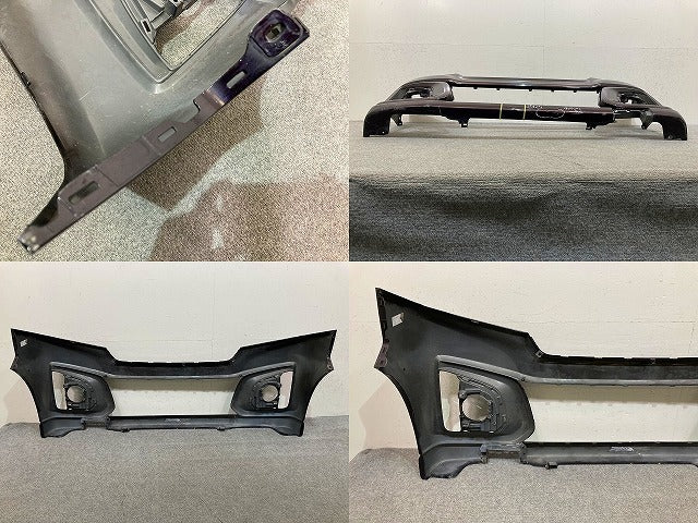 スペーシア カスタム/フレアワゴン カスタム MK42S/MM42S 純正 後期 フロント バンパー 71711-65R5 アーバンブラウンパール ZSF(151162)