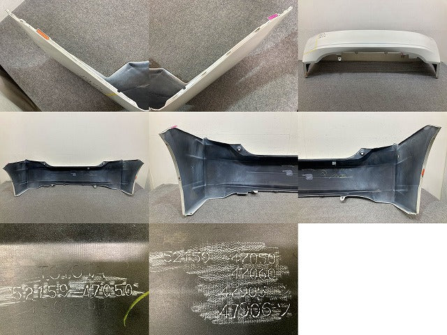プリウス 30系/ZVW30 純正 リア バンパー Rバンパー 52159-47050/47060/47905/47906 ホワイトパールクリスタルシャイン 070 トヨタ(151163)