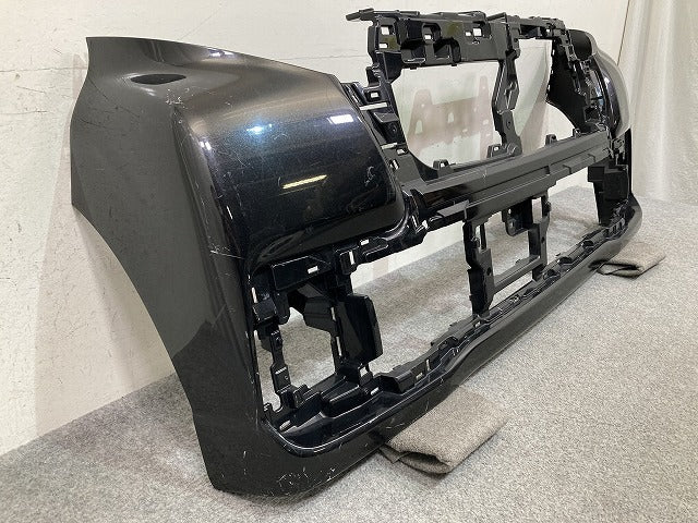 タント カスタム LA600S/LA610S 純正 後期 フロント バンパー Fバンパー 52119-B2F10 ブラックマイカメタリック X07 ダイハツ(151166)