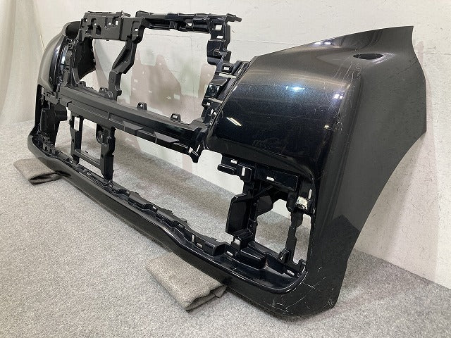 タント カスタム LA600S/LA610S 純正 後期 フロント バンパー Fバンパー 52119-B2F10 ブラックマイカメタリック X07 ダイハツ(151166)