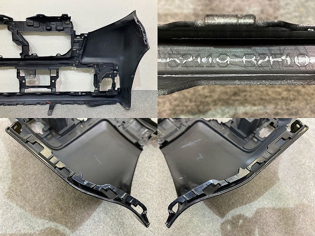 タント カスタム LA600S/LA610S 純正 後期 フロント バンパー Fバンパー 52119-B2F10 ブラックマイカメタリック X07 ダイハツ(151166)