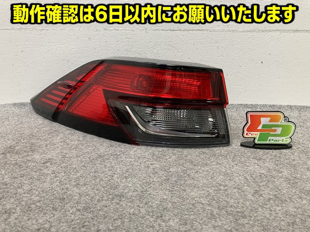 カローラ クロス ZVG11/ZVG15/ZVG13/ZVG16 純正 左 テールランプ/ライト/レンズ LED 刻印F LH HASCO 16-179 81561-16700 トヨタ(151176)