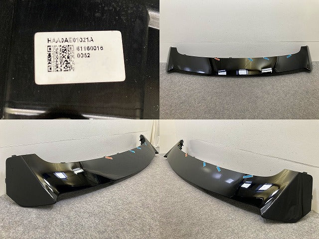 新車取り外し!CR-V/CRV RS5 RS6 純正 リア テールゲートスポイラー リアスポイラーセット 08F02-3A0-100-04 ブラックパール NH731P(151185)