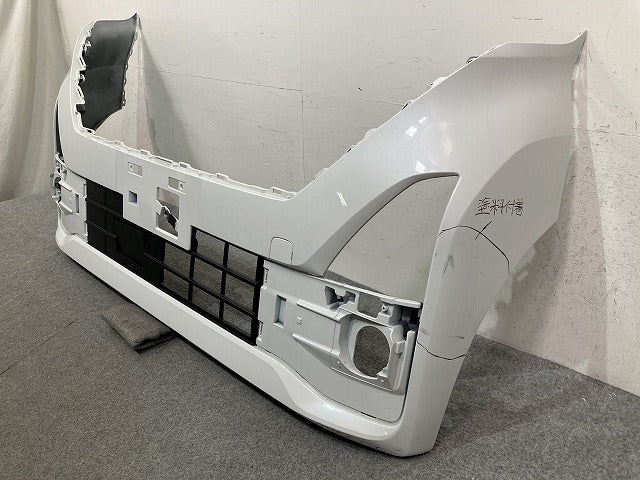 ルークス ハイウェイスター B44A/B45A/B47A/B48A 純正 後期 フロント バンパー Fバンパー 62022 7NK-0 ホワイトパール QBB 日産(151193)