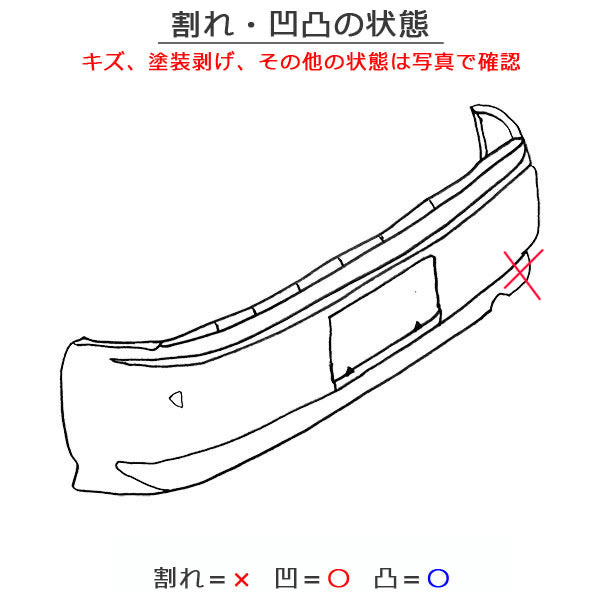 N-BOX/NBOX Nボックス JF3/JF4 純正 後期 リア バンパー Rバンパー 71501-TTA-N000 プラチナホワイトパール NH883P ホンダ(151195)