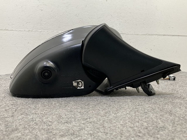 リーフ/LEAF ZE1 純正 右 ドアミラー 13線 ウインカーカメラ付 RH 運転席側 Murakami G579/G531 スーパーブラック KH3 日産(151209)