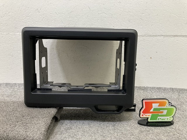 新車取り外し!N-BOX/NBOX Nボックス JF3/JF4 純正 オーディオパネル AVパネル センターパネル オーデオカバー ステー付 T82 素地(151219)