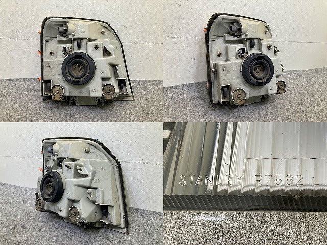 ミニキャブ/タウンボックス U61V U62V/U61T U62T/U61W U62W 純正 左 ヘッドライト/ランプ ハロゲン LH STANLEY R7562 三菱(151233)