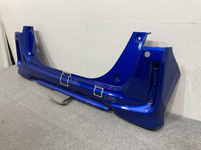 N-BOX/NBOX Nボックス カスタム/JF3/JF4 純正 前期 リア バンパー 71501-TTA-J000 ブリリアントスポーティーブルー B593M ホンダ(151240)