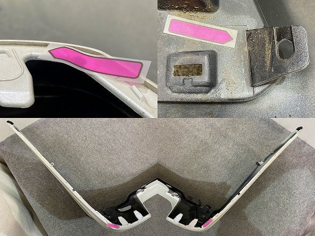 ヴォクシー/ノア Si/ZS 80系/ZRR80W/ZRR85W 純正 リア バンパー 52159-28630 ホワイトパールクリスタルシャイン 070 トヨタ(151242)