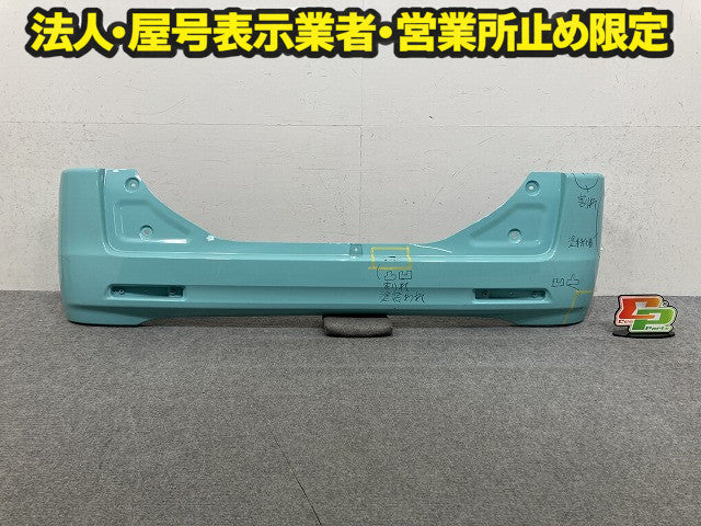 スペーシア MK32S/MK42S 純正 リア バンパー Rバンパー 71811-81M0/81M1 フレンチミントパールメタリック ZWB スズキ(151252)
