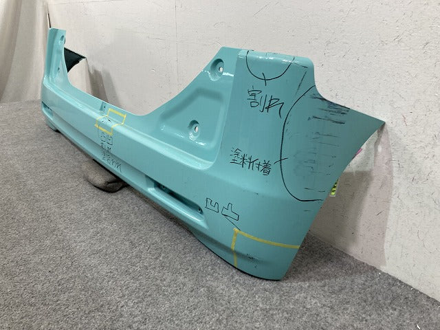 スペーシア MK32S/MK42S 純正 リア バンパー Rバンパー 71811-81M0/81M1 フレンチミントパールメタリック ZWB スズキ(151252)