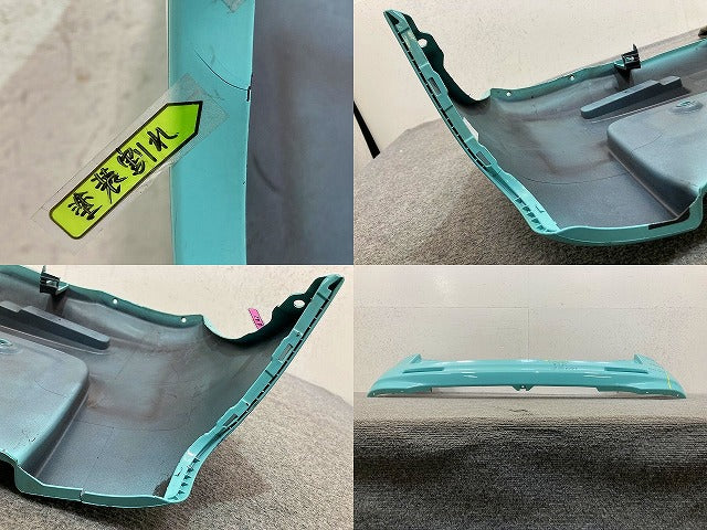 スペーシア MK32S/MK42S 純正 リア バンパー Rバンパー 71811-81M0/81M1 フレンチミントパールメタリック ZWB スズキ(151252)