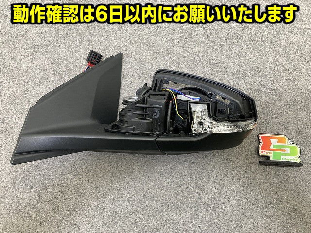 新品!ポロ/POLO AW 系/AWCHZ 純正 左 ドアミラー 12線 ウインカー付 2G2-857-507-G-9B9 2G2857507G9B9 フォルクスワーゲン(151256)