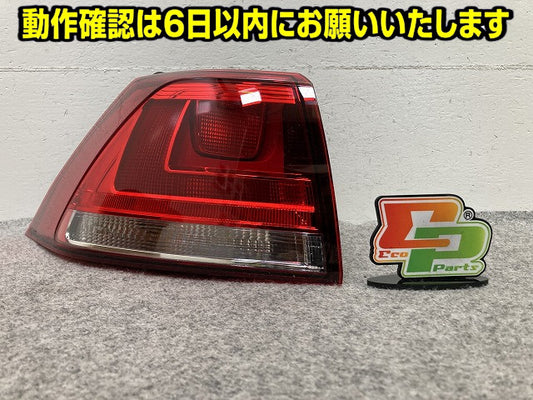 新品!ゴルフ7/GOLFⅦ AUCJZ 純正 左 テールランプ/ライト/レンズ LED LH 5G0 945 095 M 5G0945095M フォルクスワーゲン(151257)