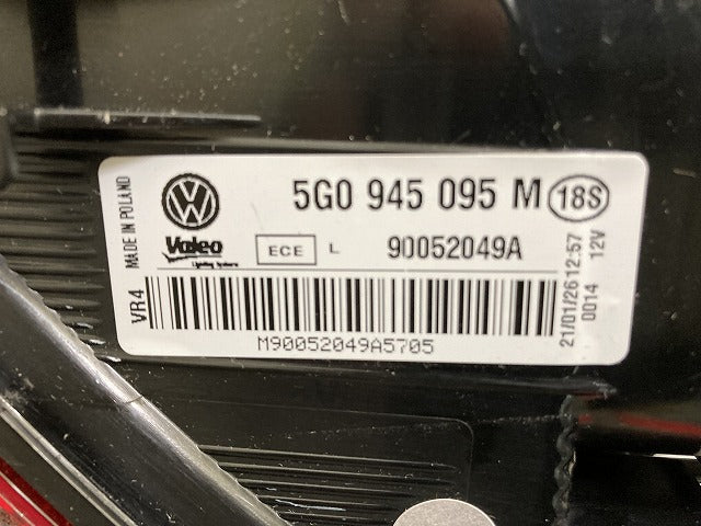 新品!ゴルフ7/GOLFⅦ AUCJZ 純正 左 テールランプ/ライト/レンズ LED LH 5G0 945 095 M 5G0945095M フォルクスワーゲン(151257)